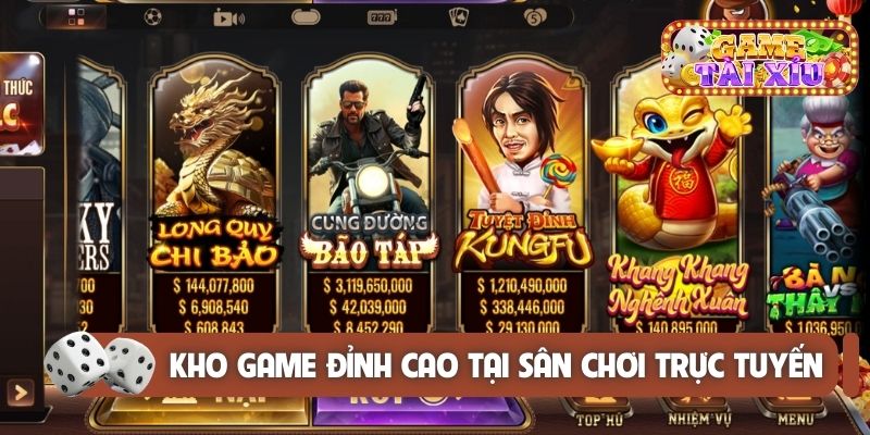 Kho game đỉnh cao tại sân chơi trực tuyến